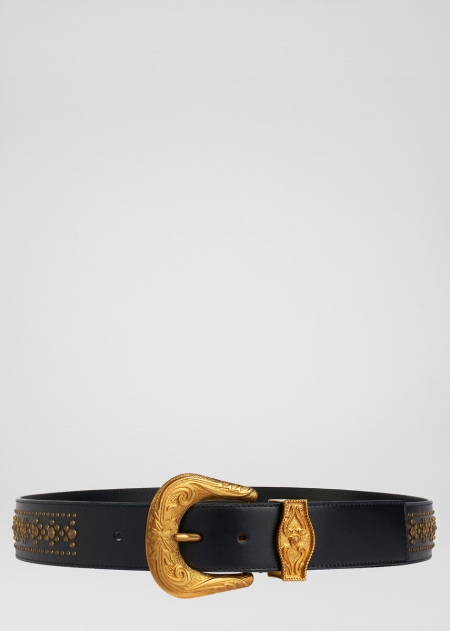 Versace Western Logo Bälte Herr - 602713JVX